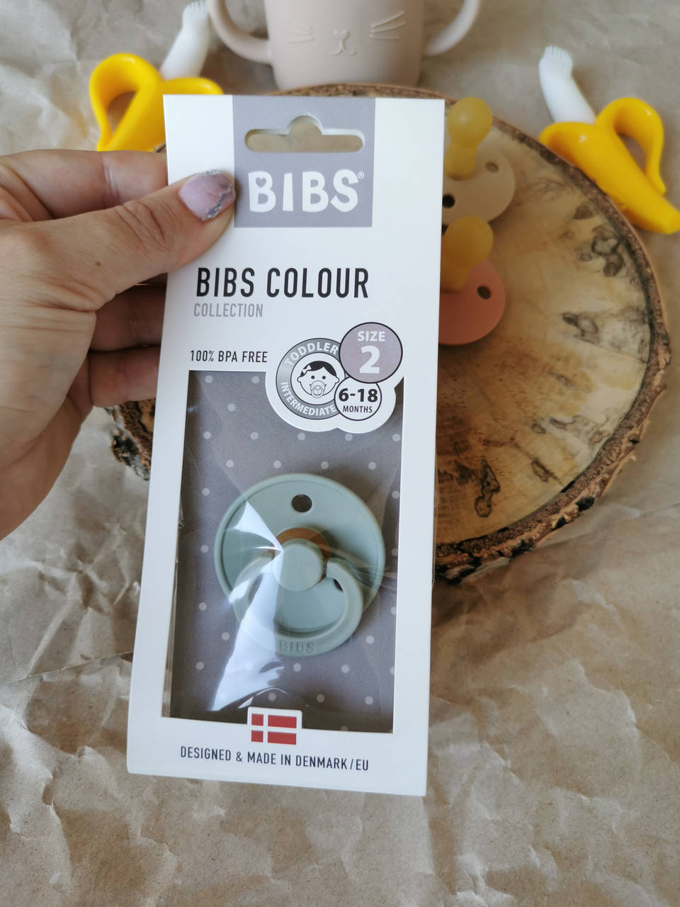 

Соска Bibs Colour 6 - 18 мес