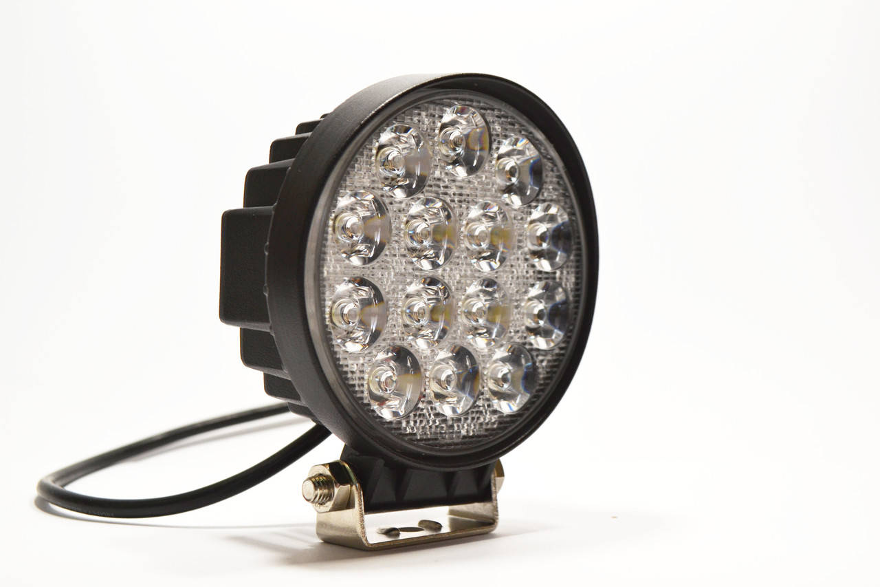 

Светодиодная LED фара рабочая 42W/60° 42 Вт,.(3Вт*14ламп) Узкий луч, Белый