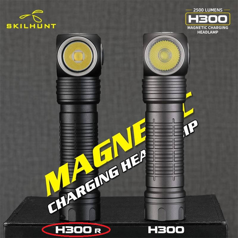 

Налобный фонарь Skilhunt H300R+Магнитная зарядка MC20 (2200LM, Cree XHP 50.2, IPX8, Магнит, NW Плоское стекло), Черный