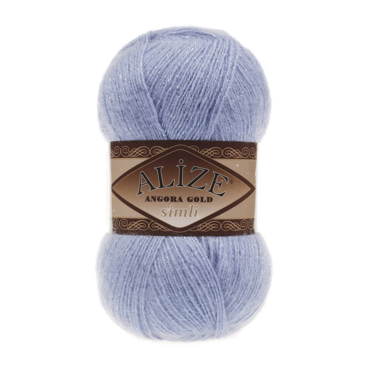 

Alize Angora Gold Simli голубой № 40