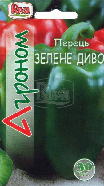 

Семена Перца сладкого Зеленое Чудо Агроном 30 шт