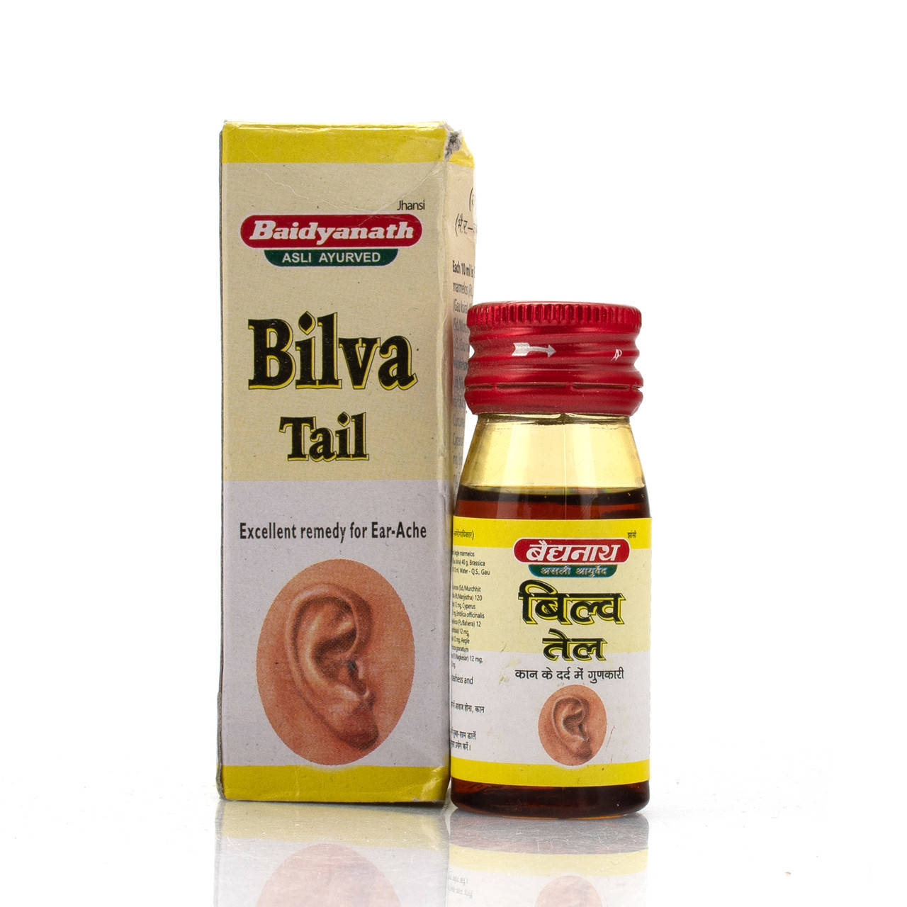 

Ушные капли, Билва таил, Байдинах / Bilva Tail, Baidyanath / 25 ml