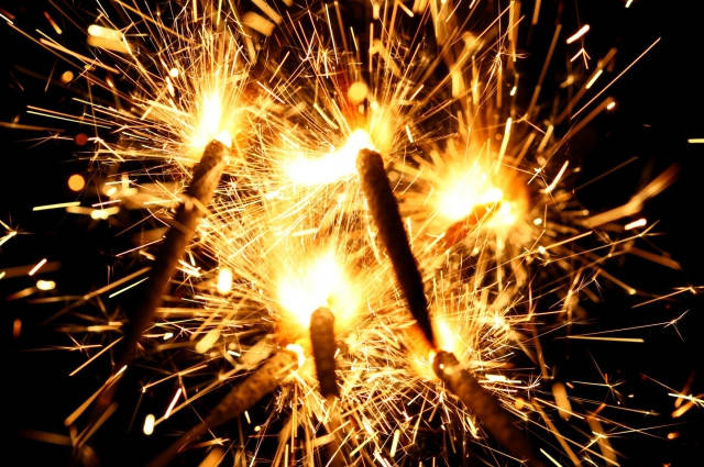 

Топ! Бенгальские Яркие огни 40 см, для праздника 5 шт/уп