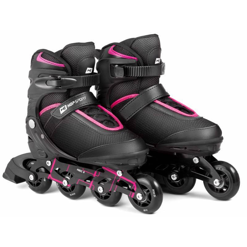 

Роликовые коньки Hop-Sport Motion 3 в 1 р. 30-33 (HS-903) Black/Pink, Черный