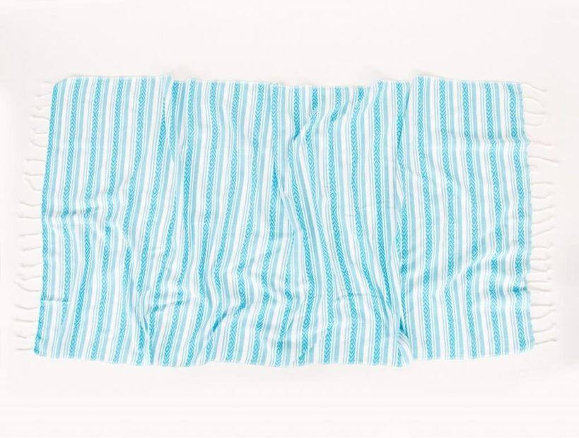 

Полотенце Irya Pestemal - Velovis turkuaz бирюзовый 90*170