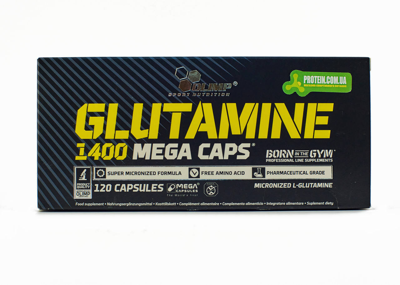 

Глютамин Olimp Glutamine Mega Caps 1400 120 к