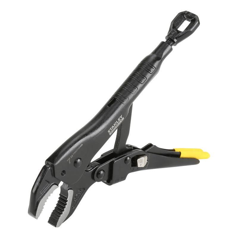 

Захват пинцы с фиксатором 180 мм изогнутые усиленные FatMax Stanley FMHT0-75409