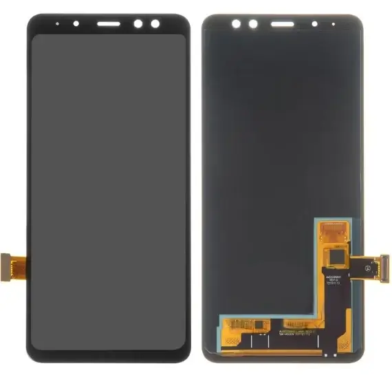 

Дисплей Samsung A530 Galaxy A8 (2018) модуль в сборе с тачскрином, черный, OLED