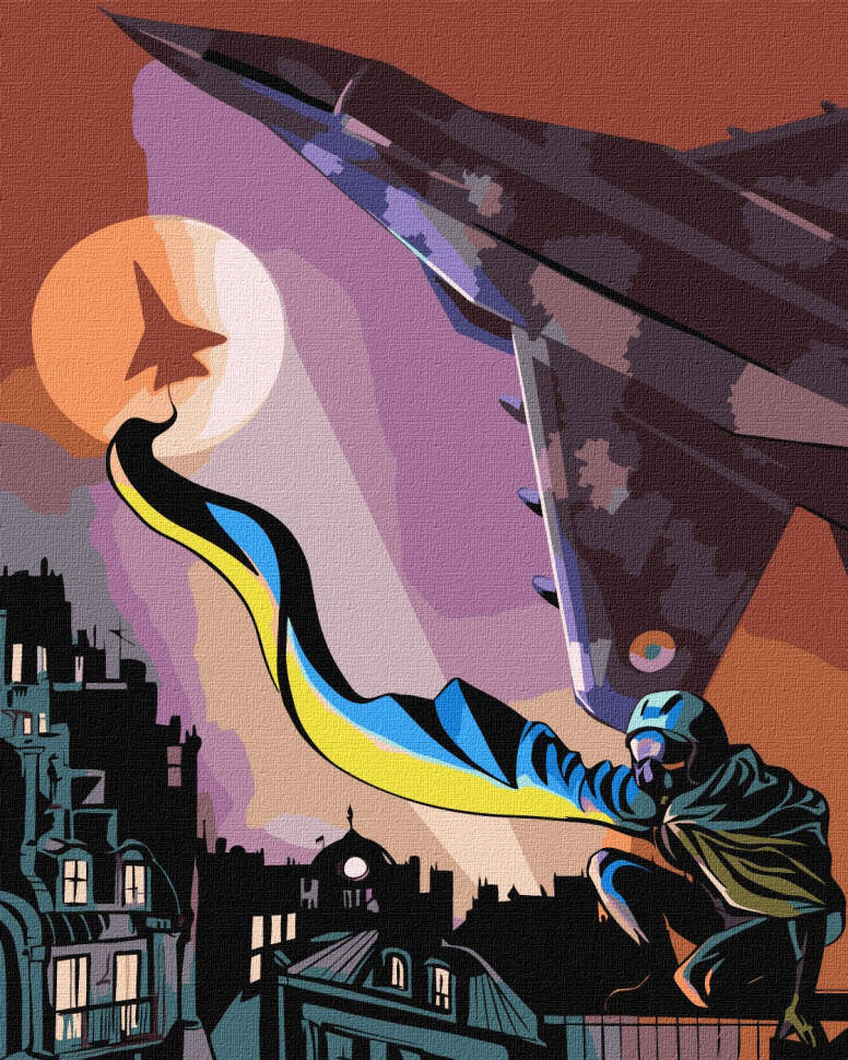 

Картина по номерам Призрак Киева ©Maria Krishtal KHO4860 40x50см.