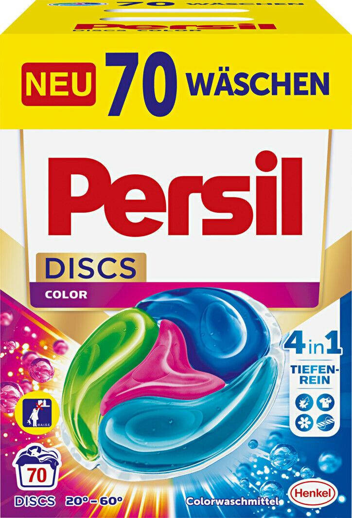 

Капсулы для стирки цветного белья Persil Discs 4 в 1 Color 70 шт