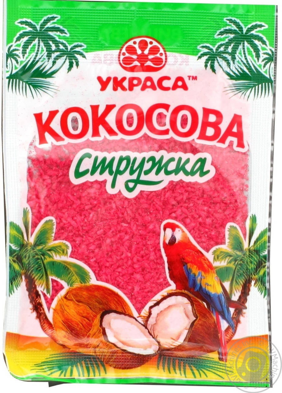 

Кокосова стружка Красная 25г
