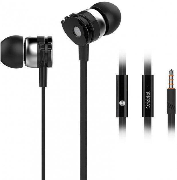 

Наушники Celebrat D1 Black, Черный