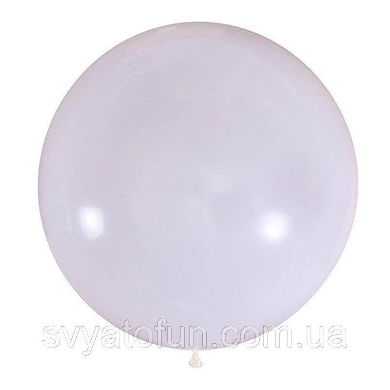 

Латексный шарик 36" пастель White 004 (белый) 1шт Мексика
