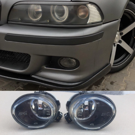 

Противотуманки для BMW E39 Е46 в М бампер ПТФ БМВ Е39 63177894018 туманки, Черный