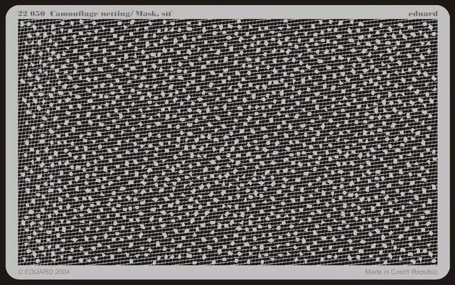 

Маскировочная сетка в масштабе 1/72. EDUARD 22050
