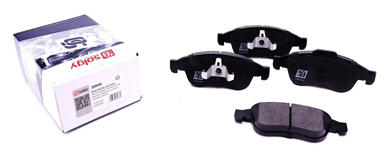 

Solgy (Испания) 209040 - Комплект передних колодок Рено Меган 3, Рено Флюенс