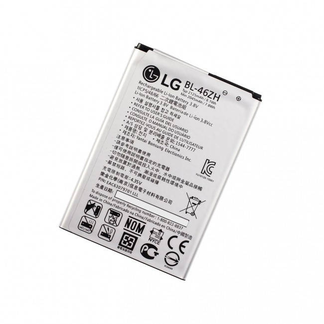 

Аккумулятор LG K7 X210DS / BL-46ZH, 2125 mAh