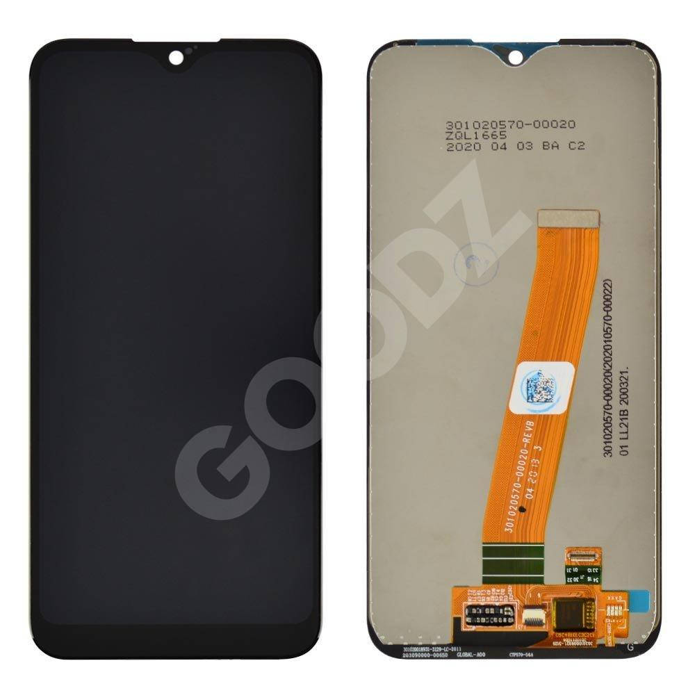 

Дисплей для Samsung A015F DS Galaxy A01 с тачскрином в сборе, цвет черный, оригинал с замененным ст