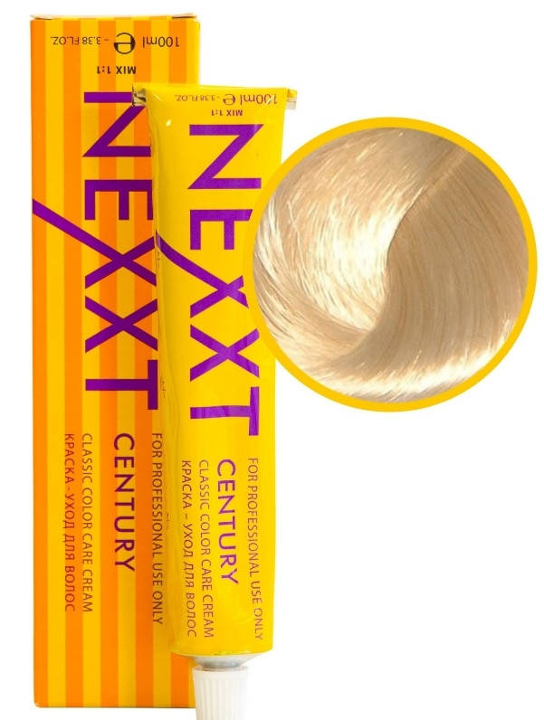 

Крем-краска для волос Nexxt Professional 12.00 блондин натуральный , 100 мл.