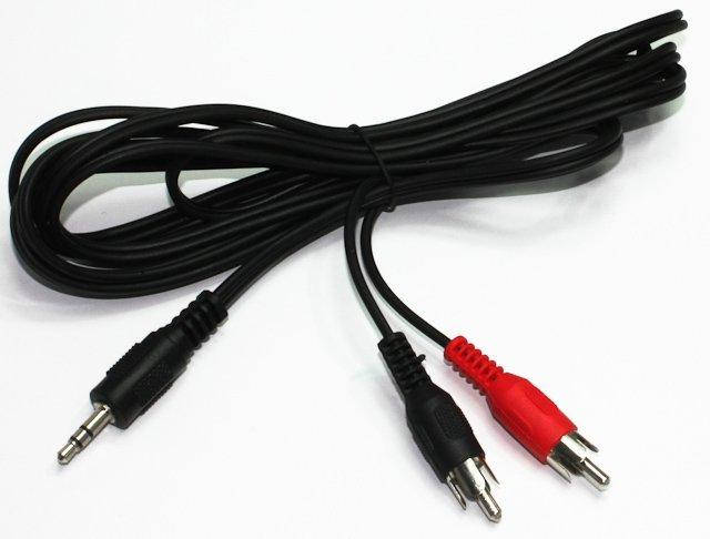 

Кабель стерео аудио cablexpert CCA-458 3.5мм/2 x rca-тюльпан, 1.5м, Черный