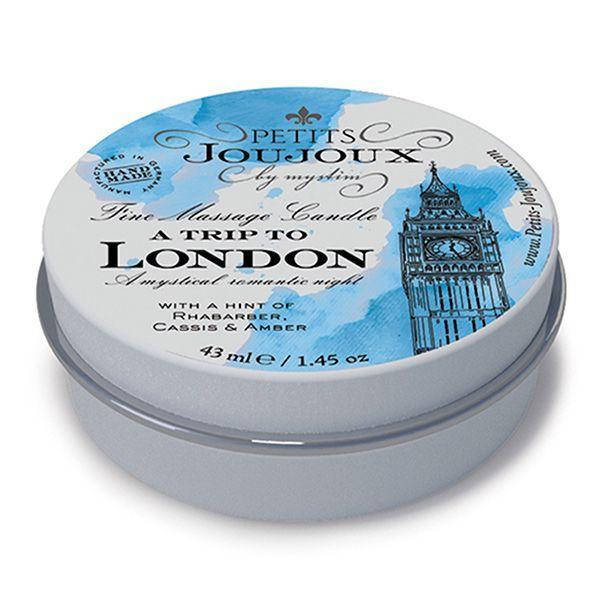 

Массажная свечa Petits Joujoux - London - Rhubarb*18+* Cassis and Ambra (43 мл) с афродизиаками
