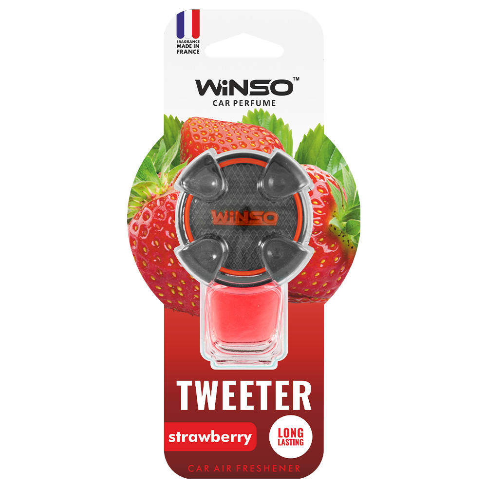 

Ароматизатор Winso Tweeter Клубника 8мл