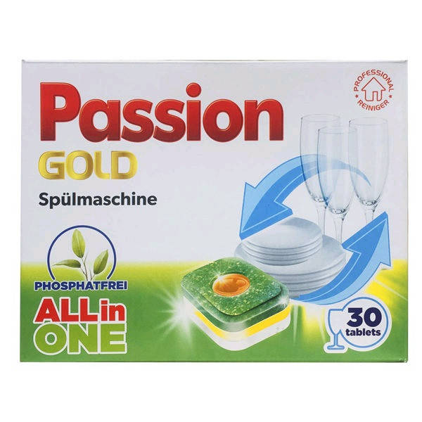 

Капсули таблетки для посудомийки Passion gold 30 шт