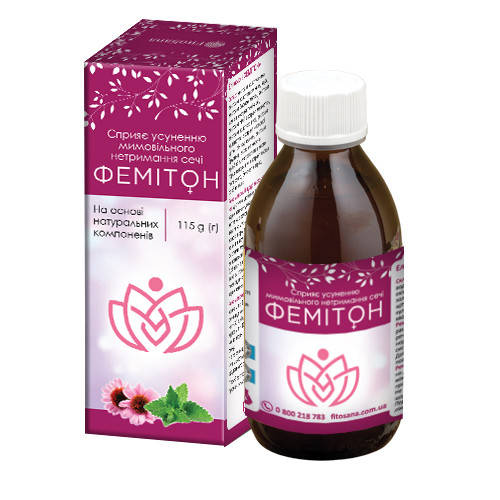 

Фемитон(эликсир для мочеполовой женской системы) 115 г