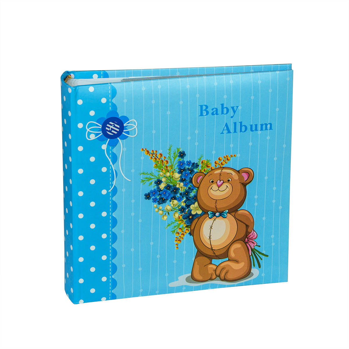 

Альбом детский на 200 фото 10х15см. CHAKO Teddy Blue, Синий