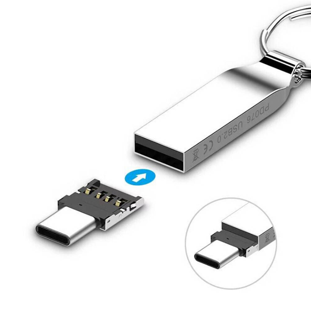 

Mini OTG адаптер переходник с USB на Type C