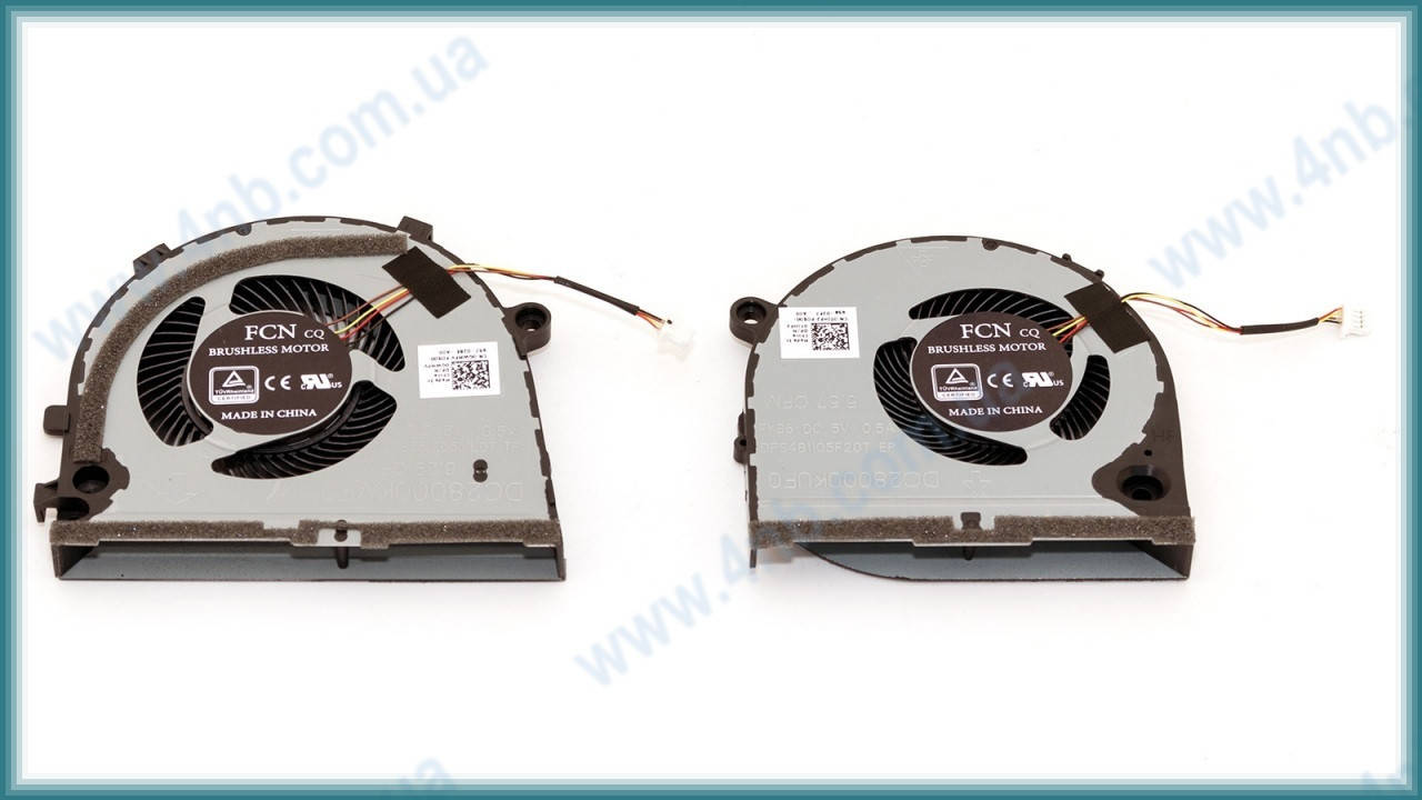 

Вентилятор для ноутбука DELL Inspiron G3 3579 3779 G5 5587 5V 0.5A 4pin (CPU+GPU)