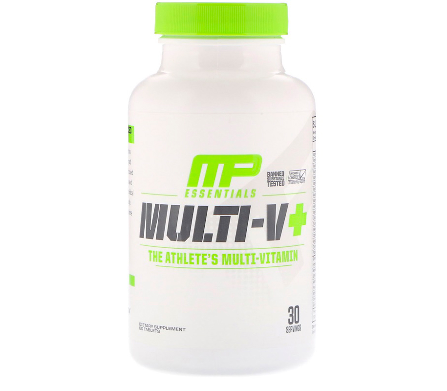 

MusclePharm Multi-V, мультивитамины, 60 шт. на 30 дней, Muscle Pharm