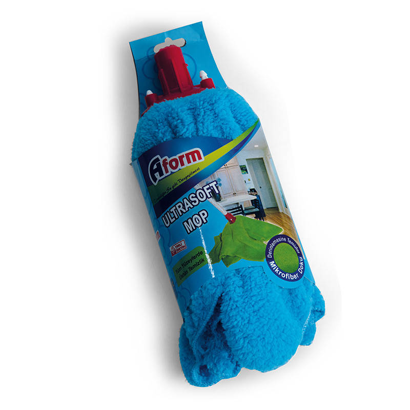 

Моп из ультрамягкой микрофибры синий для швабры COMFORT USM 107