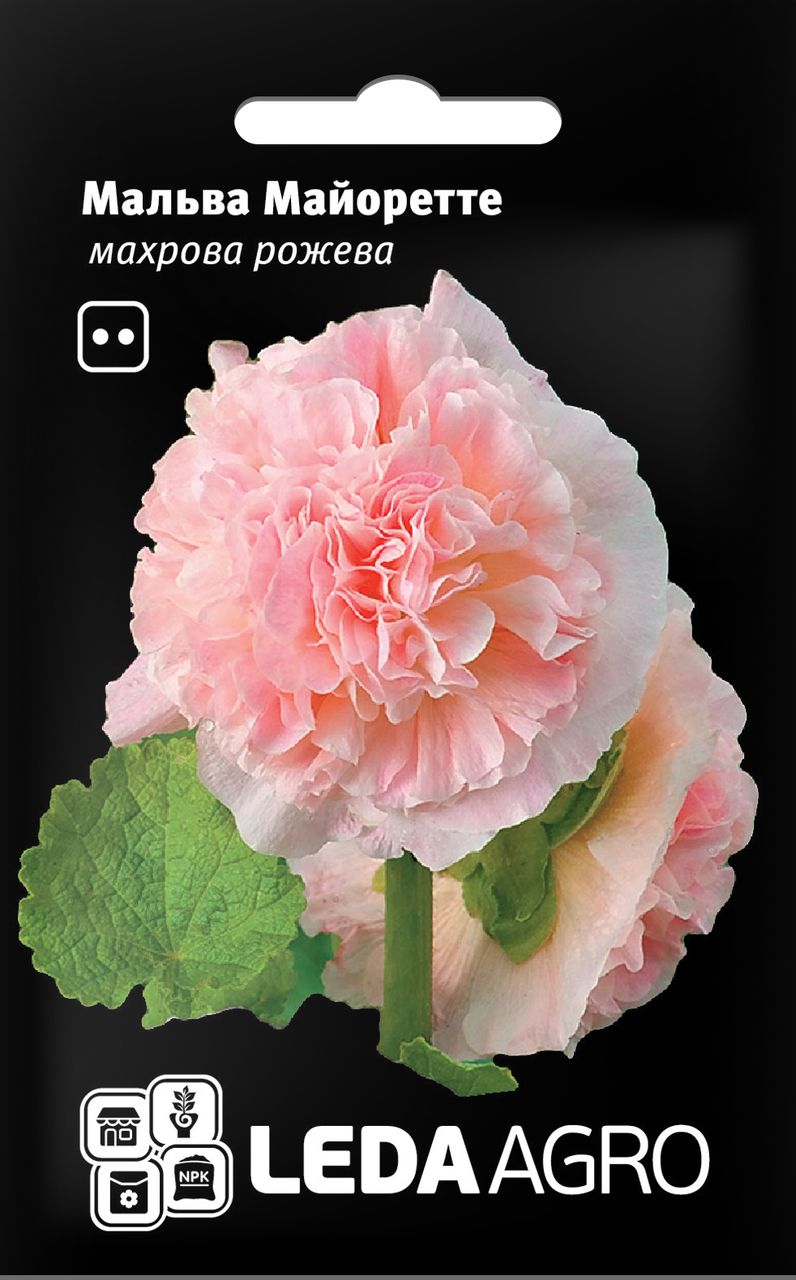 

Семена Мальва махровая Майоретте розовая 0,2г LEDAAGRO