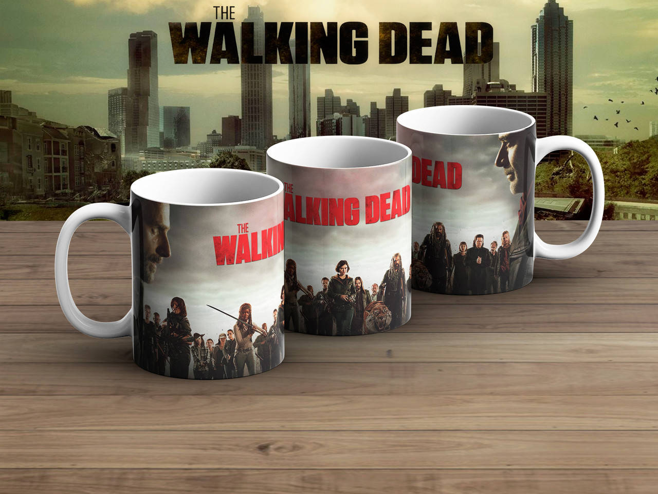 

Чашка Ходячие мертвецы противостояние / The Walking Dead