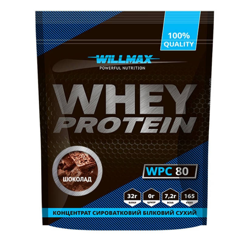 

Сывороточный протеин Whey Protein 80% Willmax 920 г Шоколад