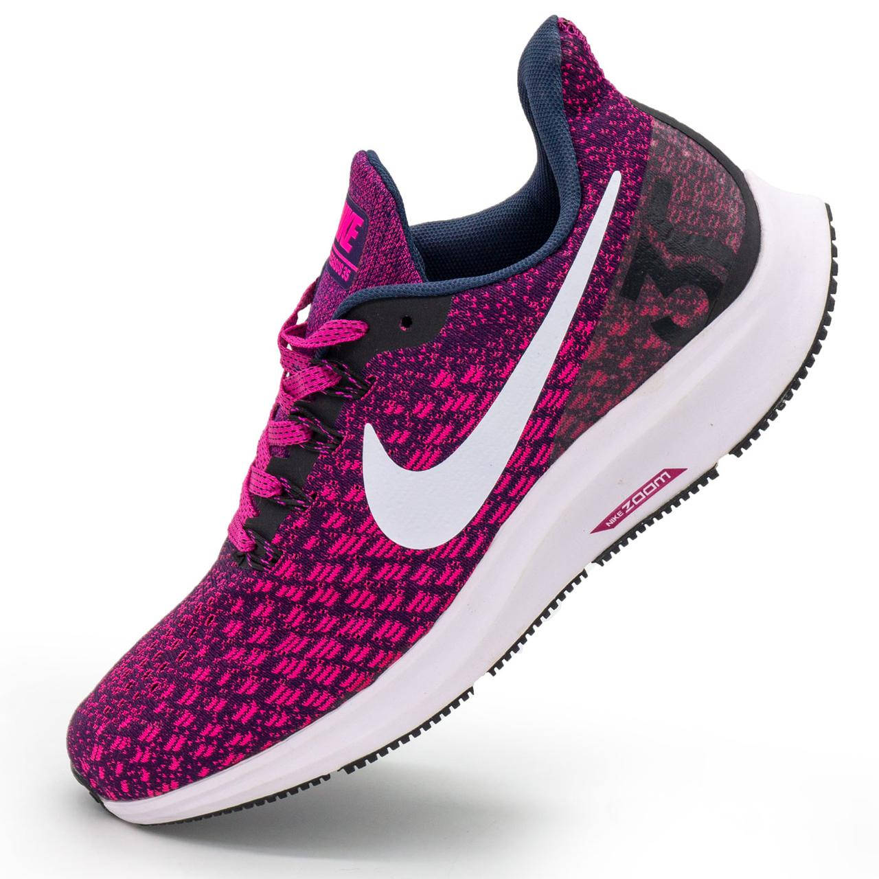 

Женские кроссовки для бега Nike Zoom Pegasus 35 бордовые. Топ качество! р.(38)