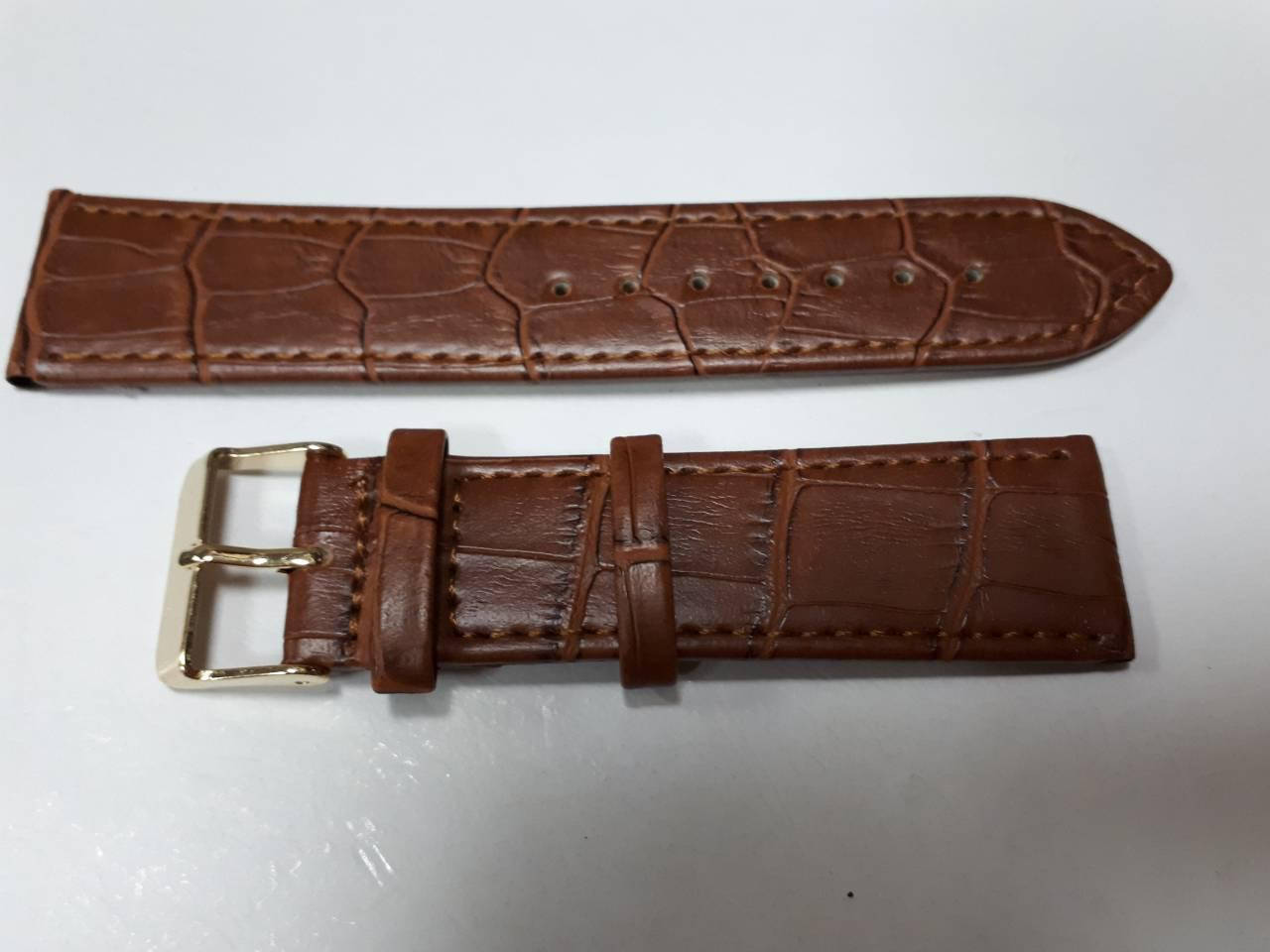 

Ремешок для часов Toscana структурный 22мм коричневый