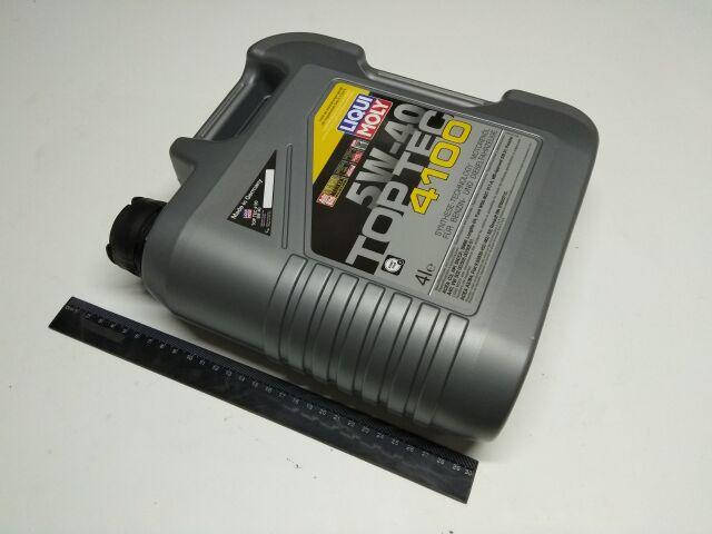 

Масло моторное 5W-40 синтетическое LIQUI MOLY Top Tec 4100 4л.