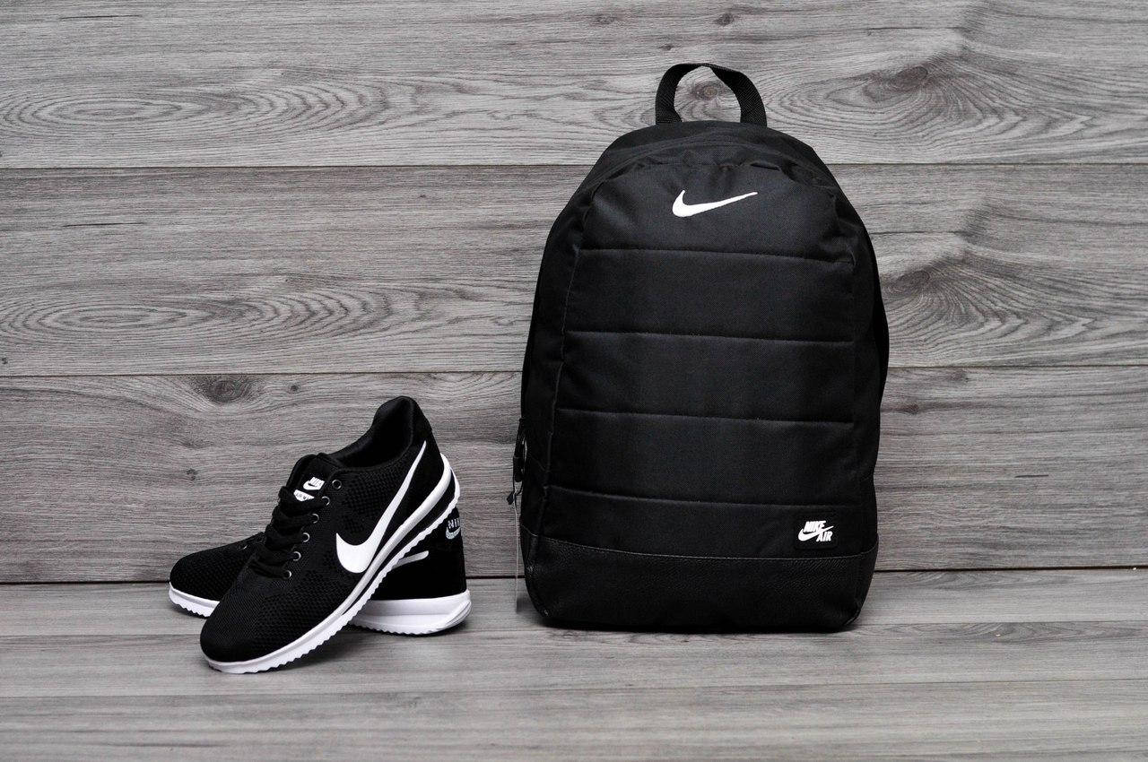 

Рюкзак Nike air спортивный городской черный мужской женский | портфель сумка Найк для ноутбука ТОП качества