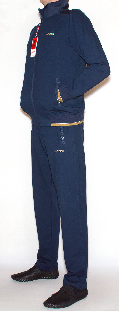 

Чоловічий спортивний костюм з прямими брюками Fore M,L,XL,XXL,3XL 3XL, Синий