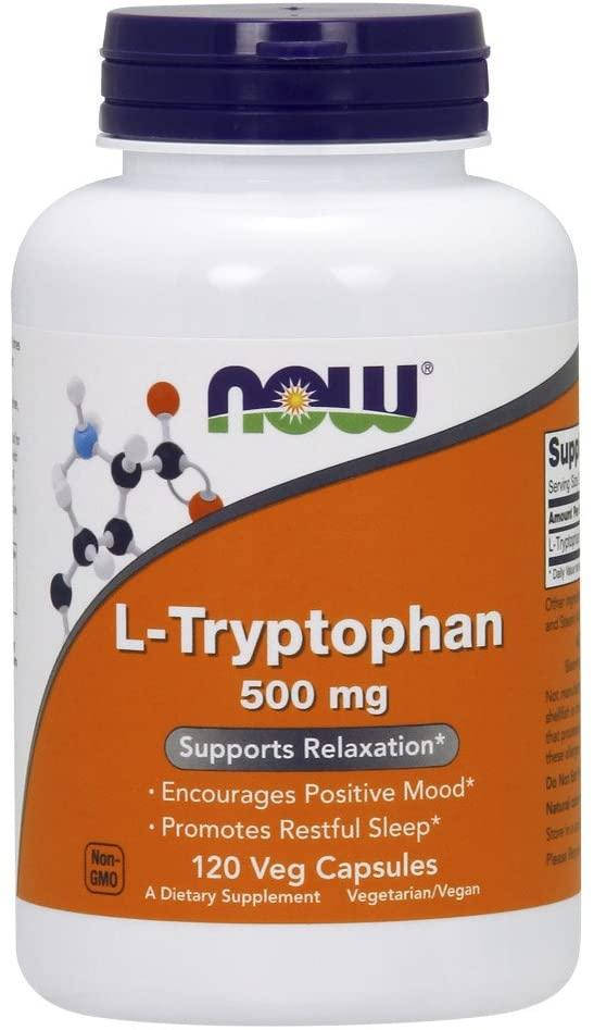 

Триптофан нау фудс Now Foods L-Tryptophan 500mg 120 капсул