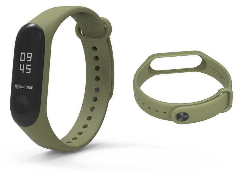 

Ремешок силиконовый для Xiaomi MI Band 3/4 (Khaki) [35566]