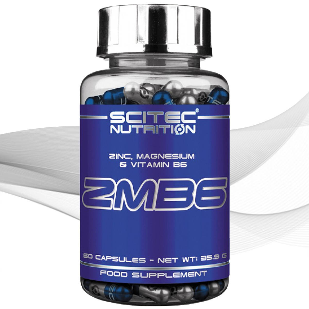 

Бустер тестостерона Scitec Nutrition ZMB6 60 caps.