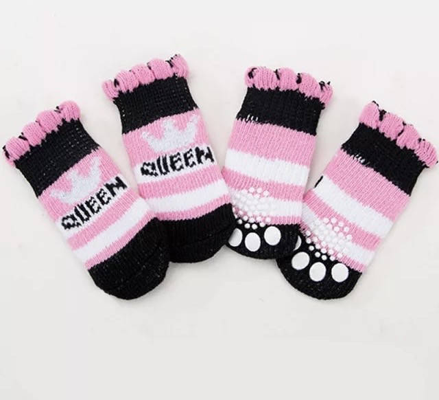 

Носки для собак с нескользящими накладками Size 1-4 (-)