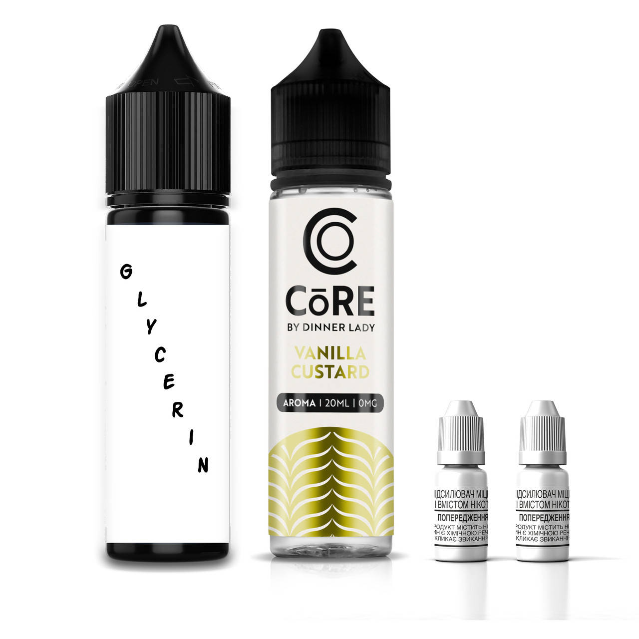 

Набор для самозамеса жидкости CORE Vanilla Custard 60 мл. 6 мг/мл