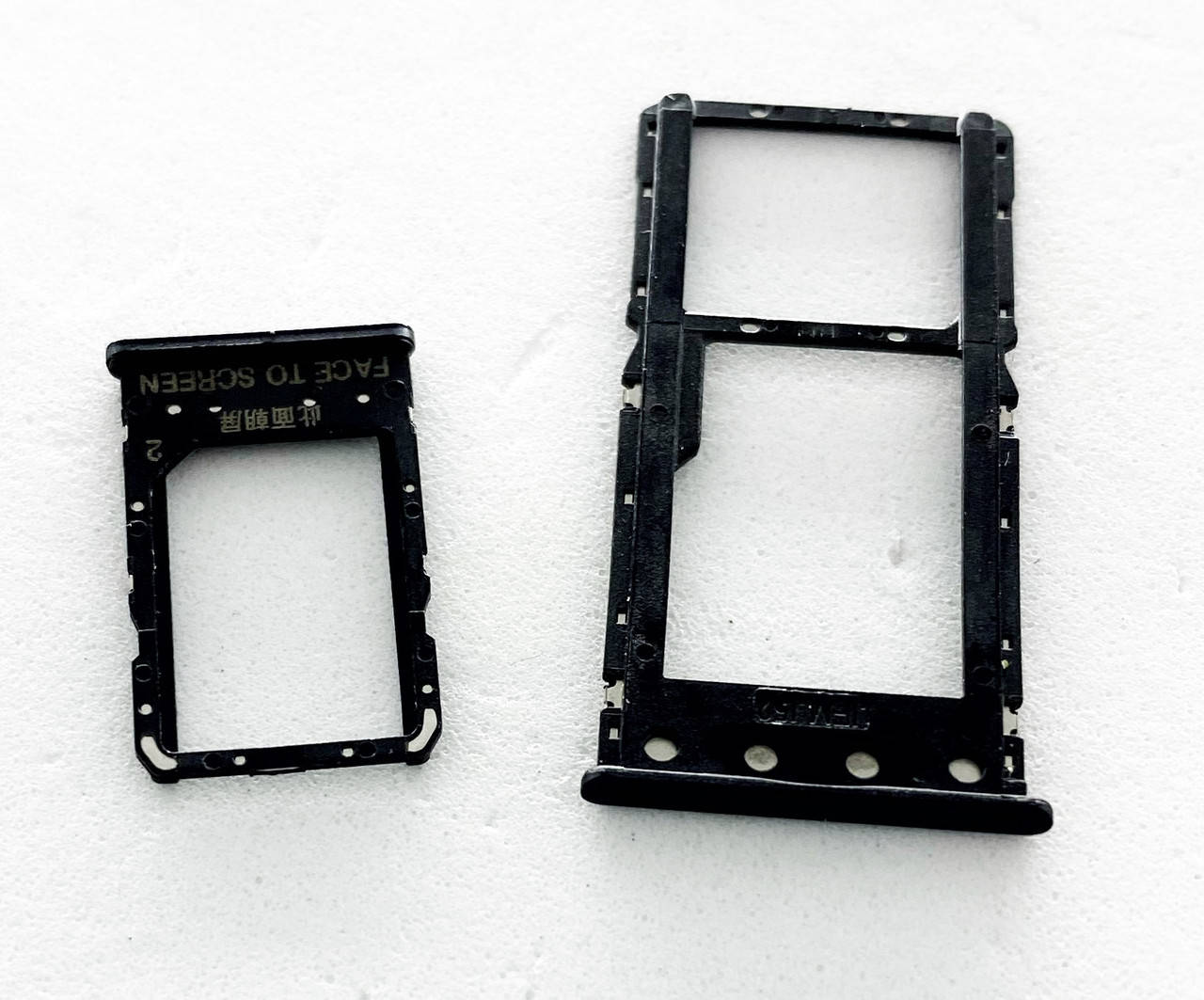 

Лоток сим карты и карты памяти для Xiaomi Redmi 6/Redmi 6A, серый, на две Sim-карты, комплект 2 шт.