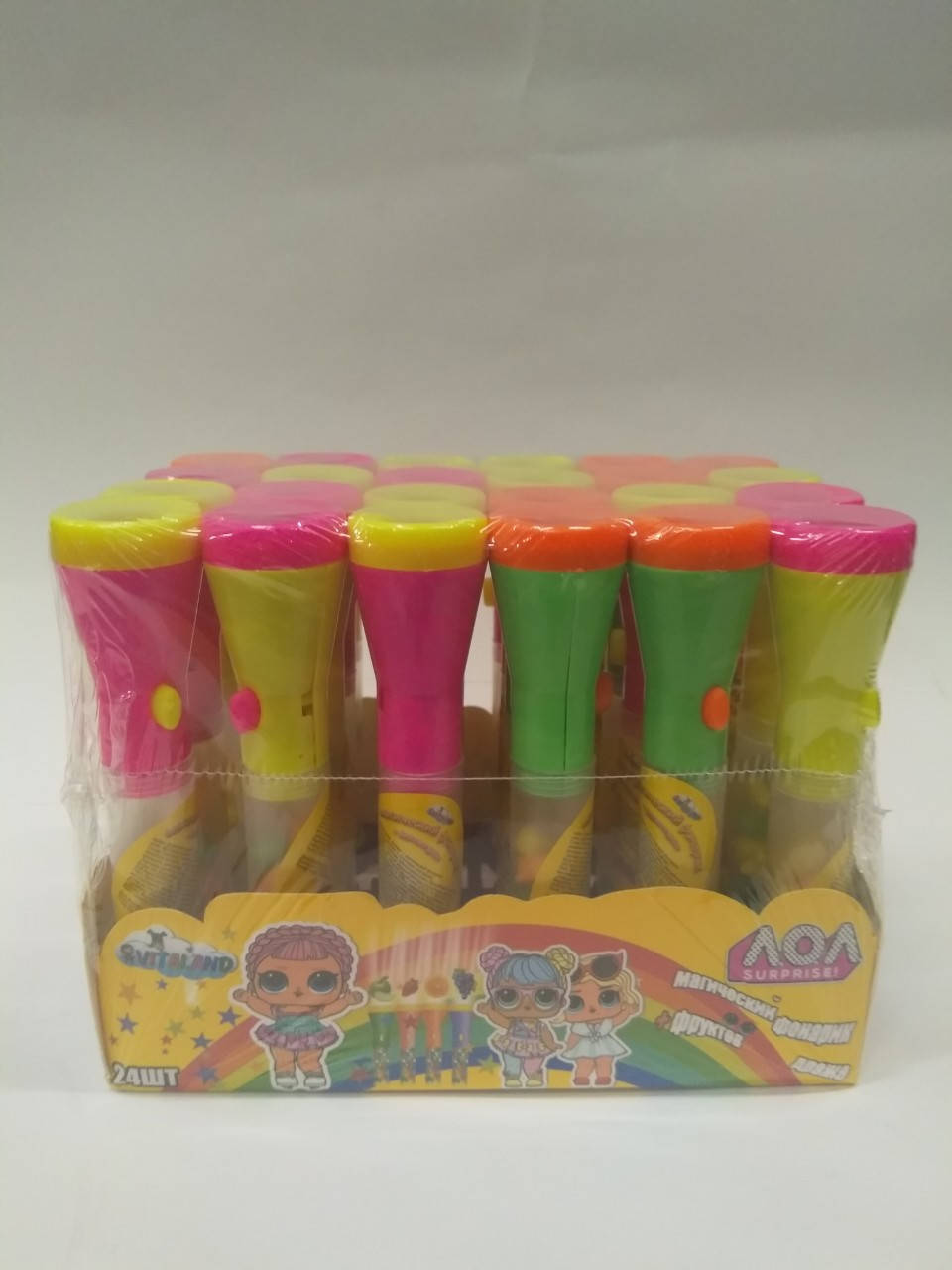 

LOL магический фонарик + фруктовое драже