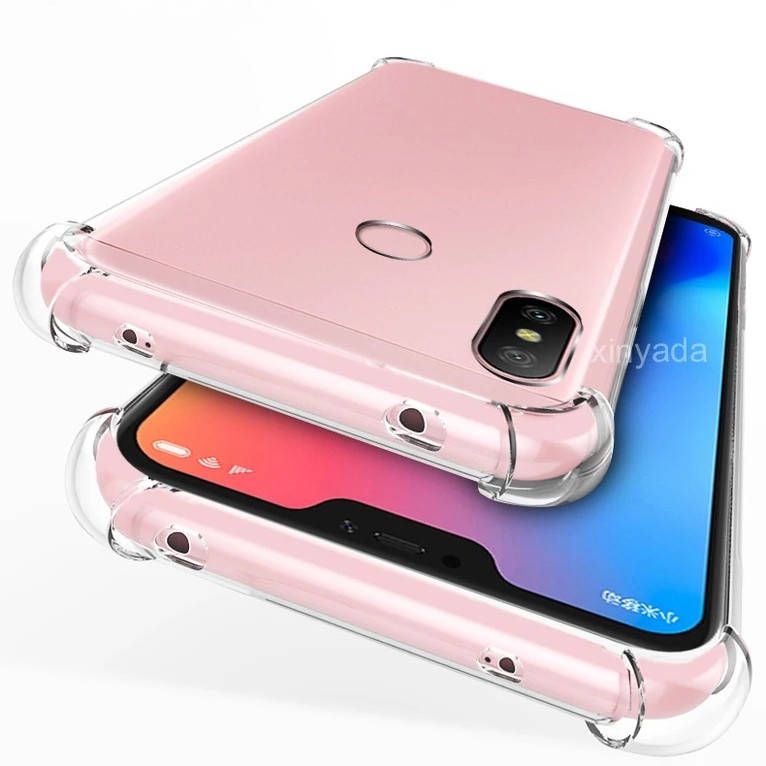 

Прозрачный противоударный чехол Airbag PC для Huawei P Smart 2019.