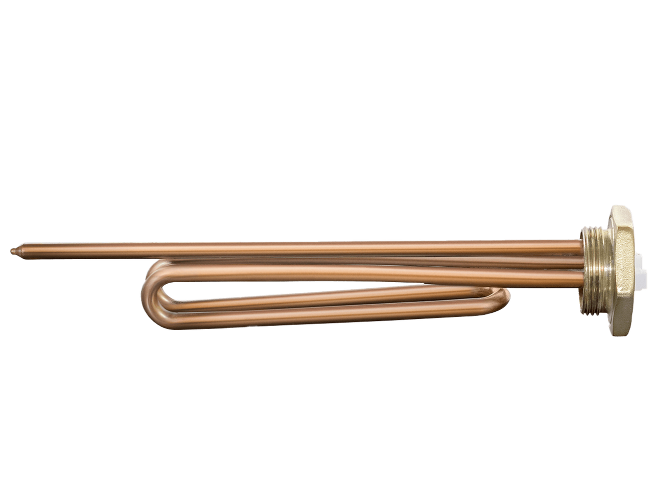 

Тэн Thermowatt для бойлера 2,5 кВт. гайка, гнутый, медь, под анод М6 (Италия)